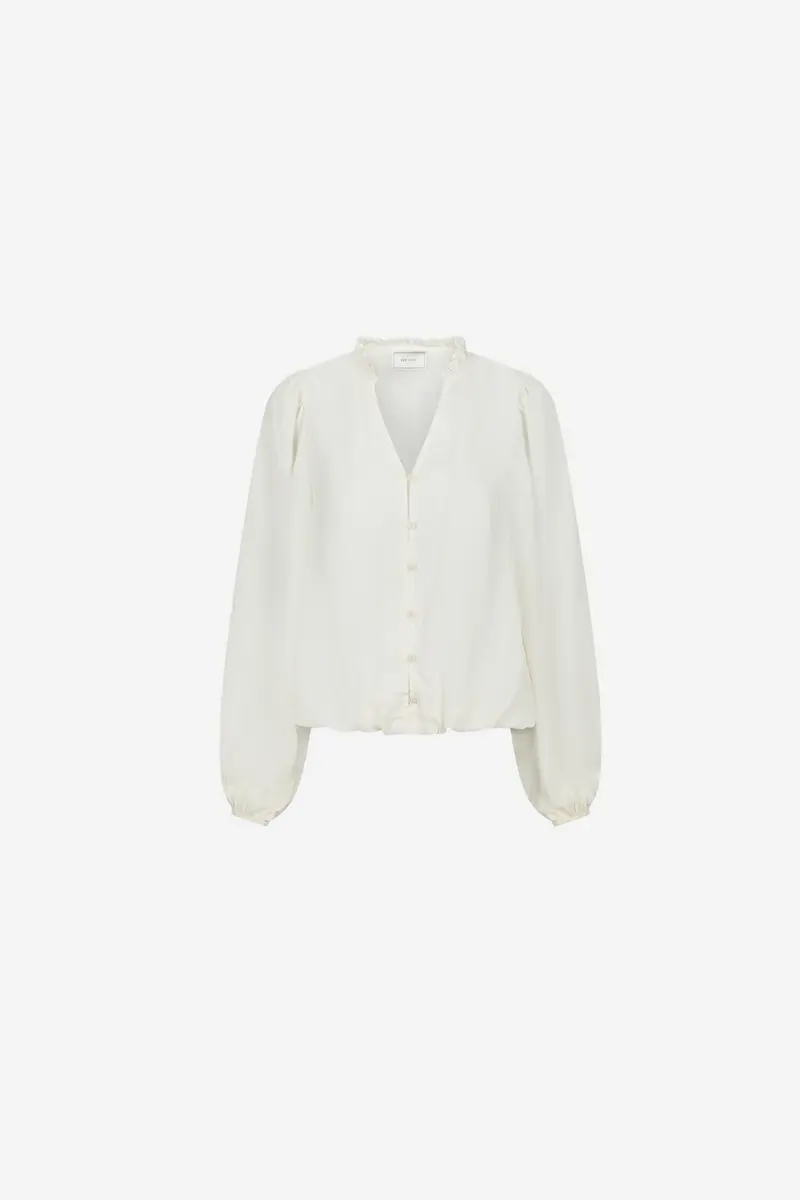 Vivette Woven Blouse Off White