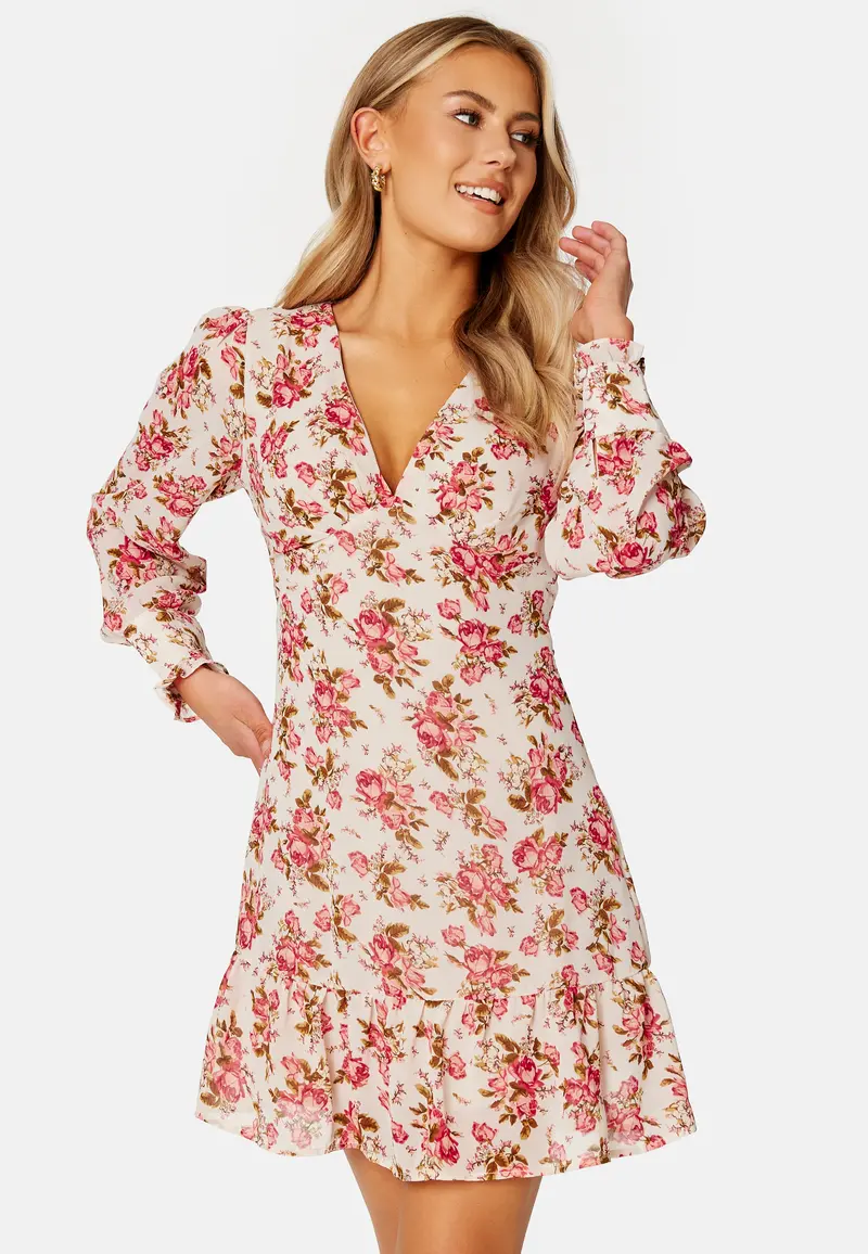 Vivian V-Neck L/S Dress