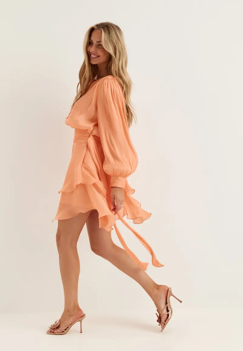 Vmelisa Ls Detail Short Dress