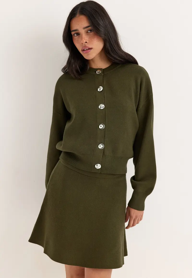 Vmnoella Ls O-neck Cardigan