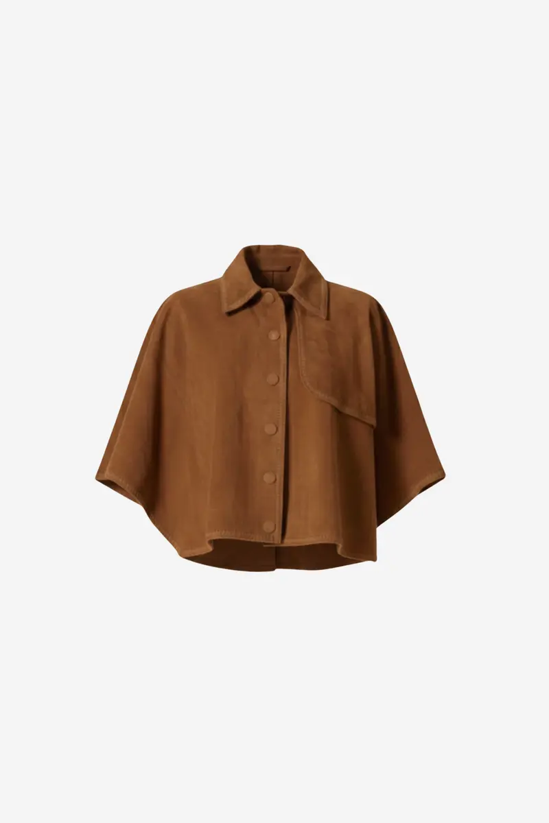 Vontel Cape Camel Brown