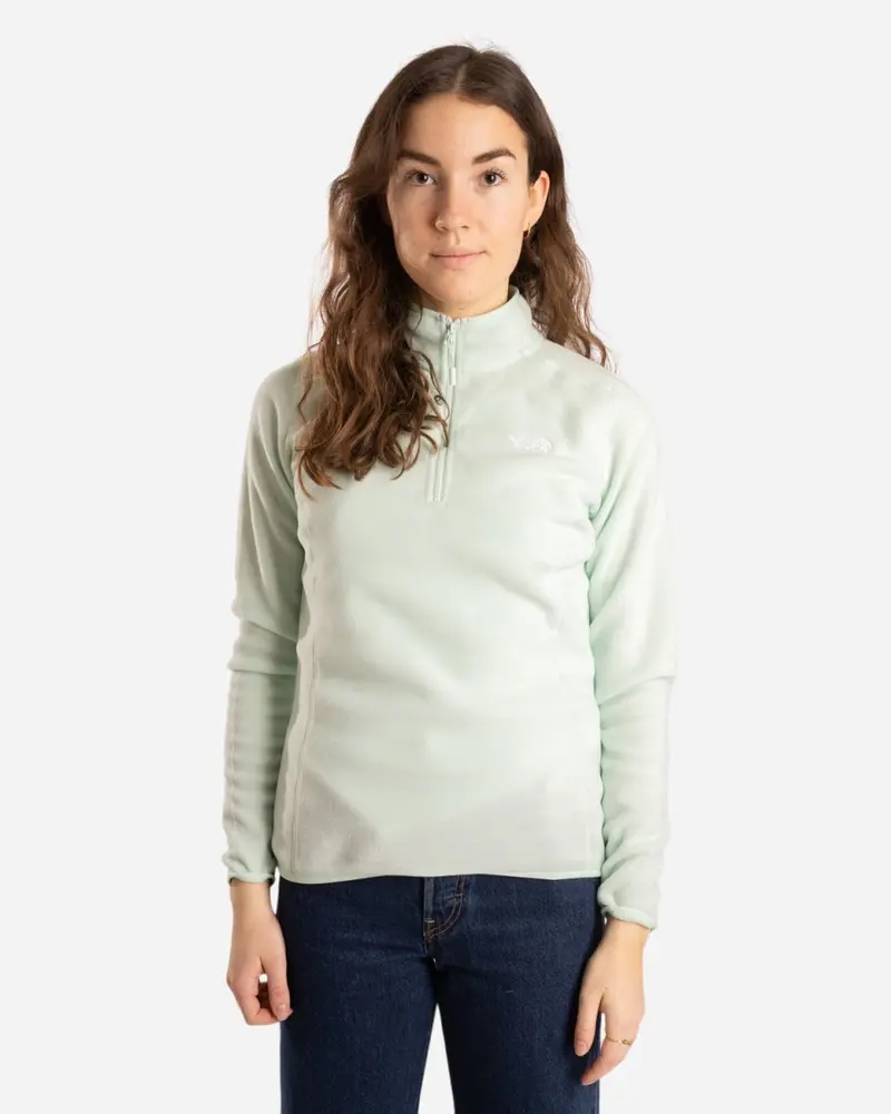 W 100 Glacier 1/4 Zip - Misty Jade