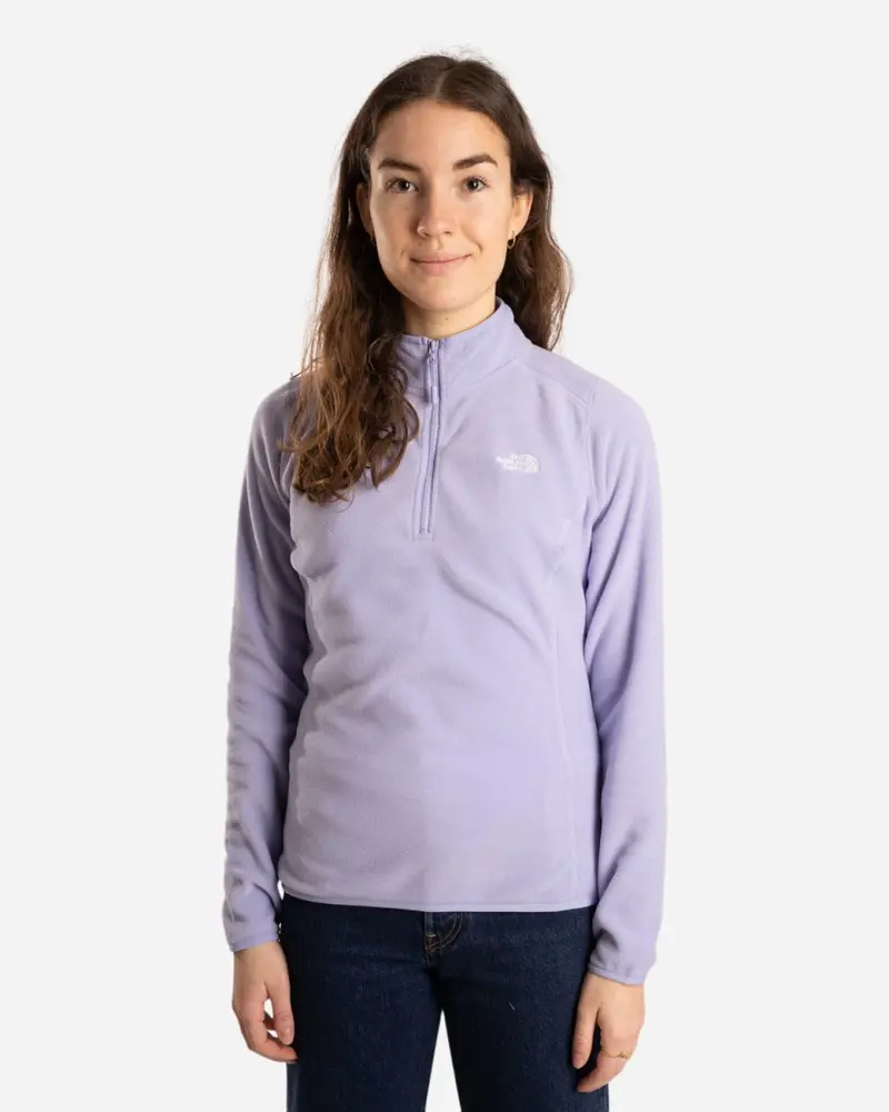 W 100 Glacier 1/4 Zip - Sweet Lavender
