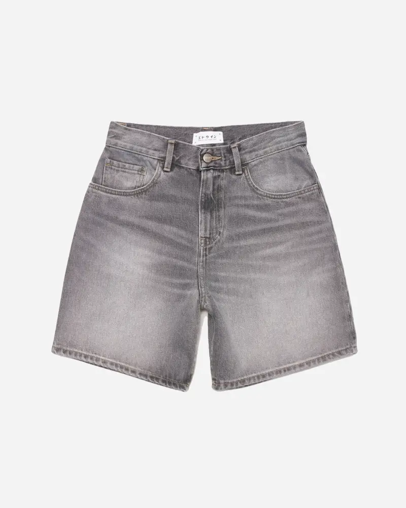 W' Cleo Short-Black - Moonstone Wash