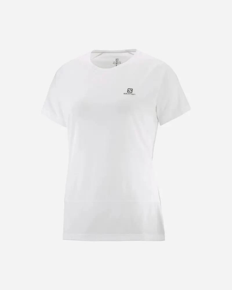 W Cross Run Tee - White