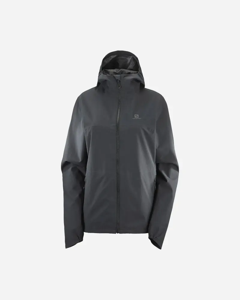 W Essential Waterproof Jacket - Black