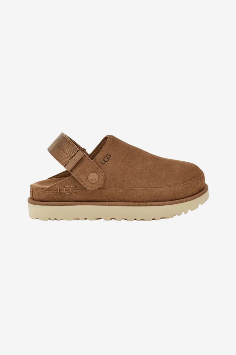 W Goldenstar Clog Chestnut
