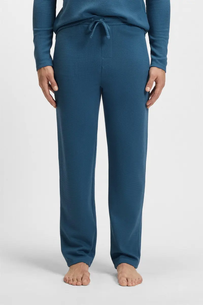Waffle Pants Medium Blue