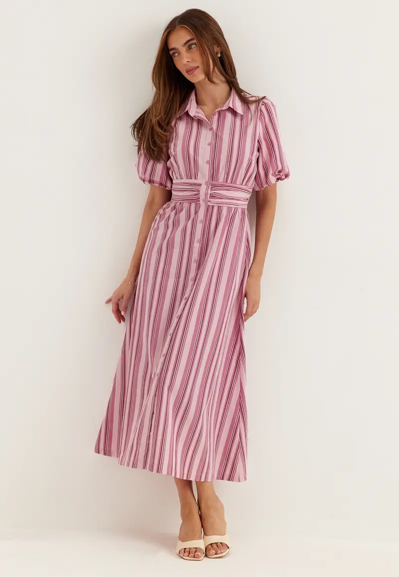 Waist Detail Cotton Dress