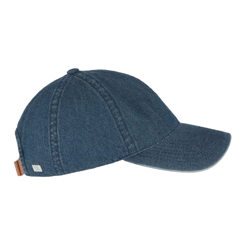 Washed Denim Cap Indigo Washed