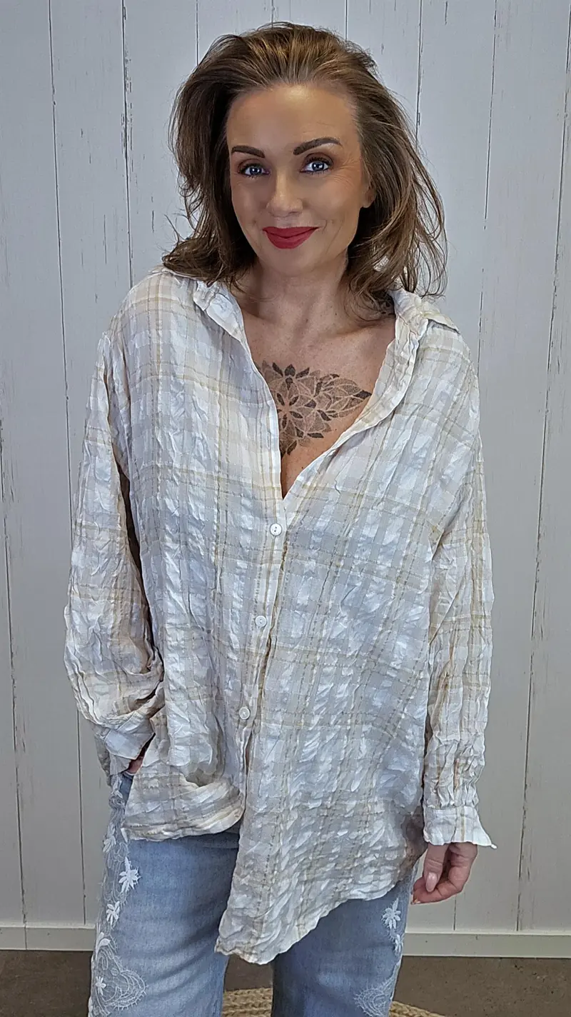 Wendy skjorte beige