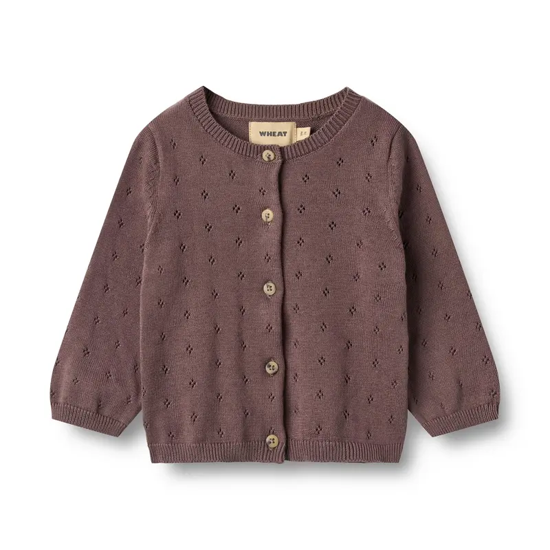 Wheat Knit Cardigan Maia