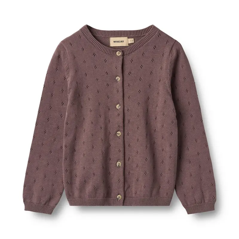 Wheat Knit Cardigan Maia