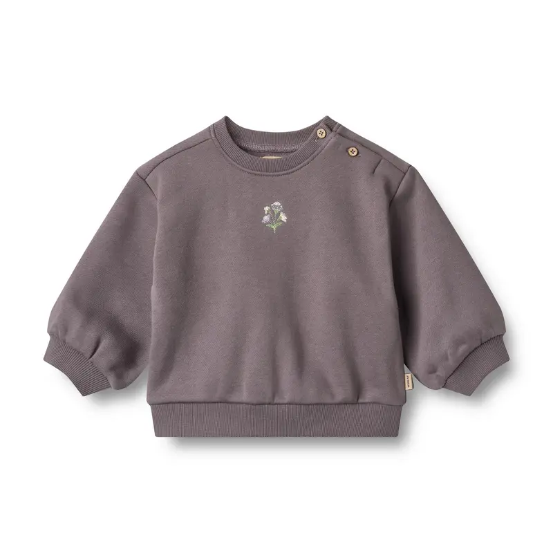 Wheat Sweatshirt L/S Embroidery Eliza
