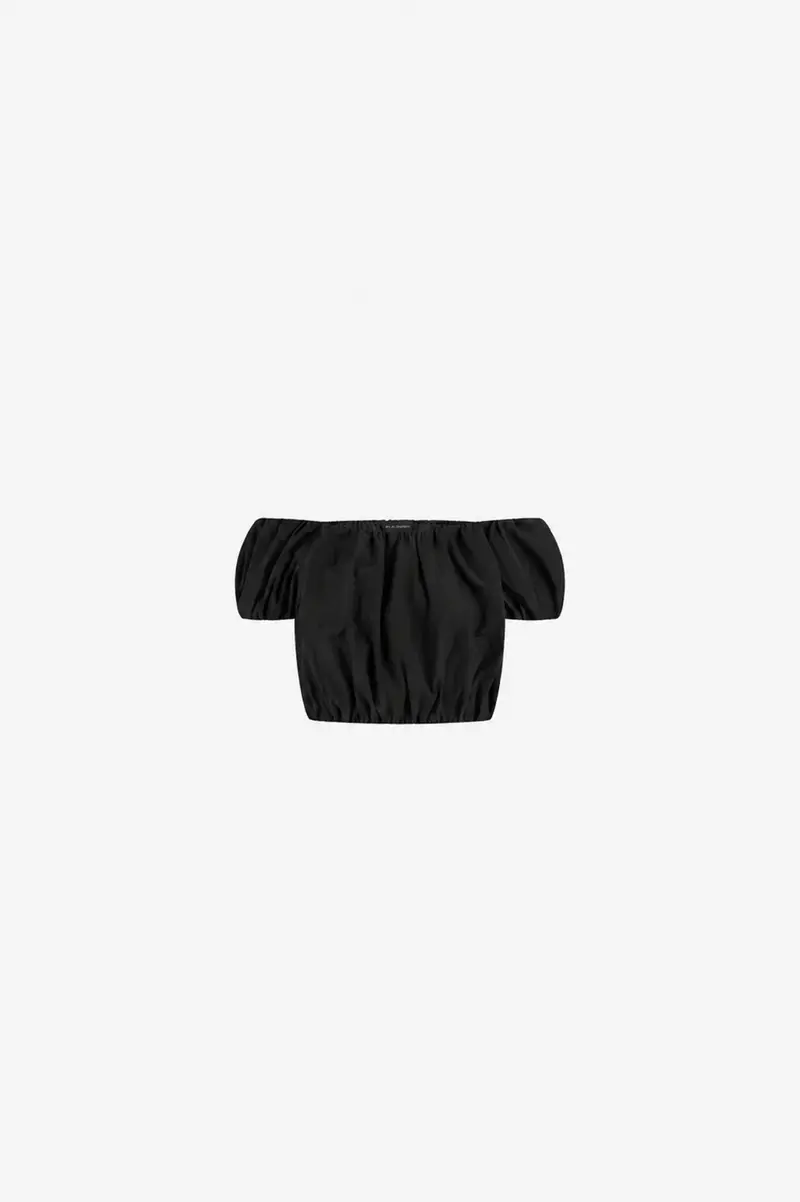 Whitely Baloon Top Black