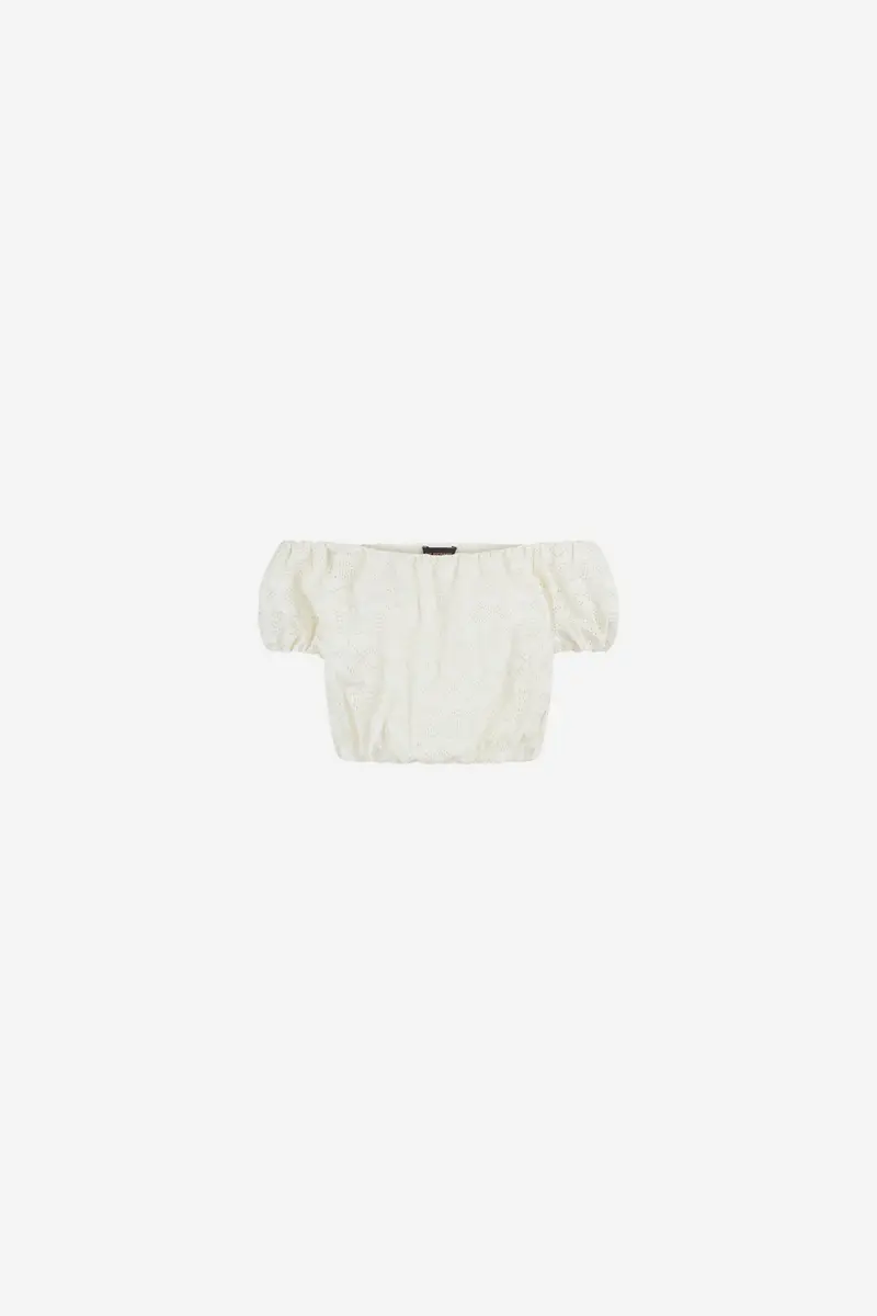 Whitely Baloon Top White