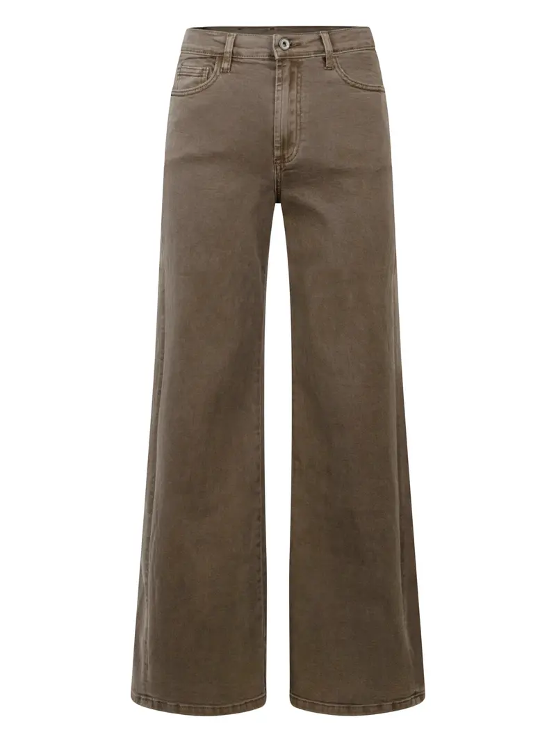 Wide fashion jeans Sand