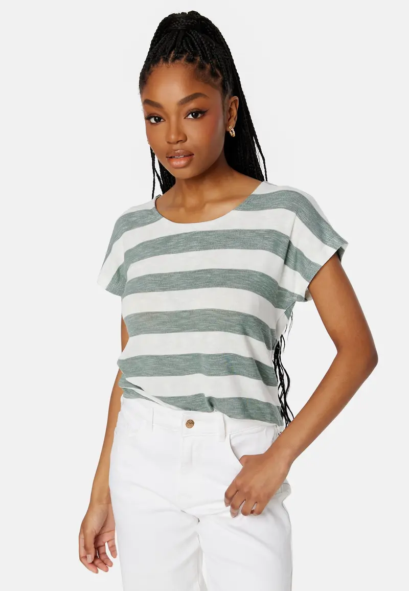Wide Stripe S/L Top