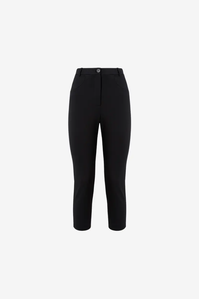 Wilma Capri Pants Black