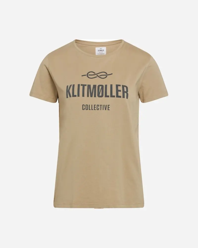 Womens Logo Tee - Sand