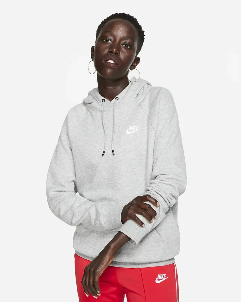 Women's Pullover Hoodie - Dark Grey Heather/Matte