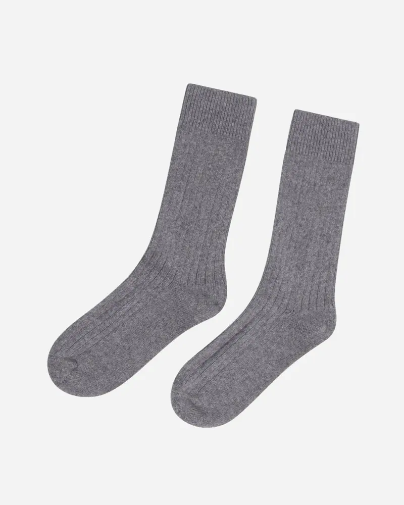 Wool Sock - Grey melange