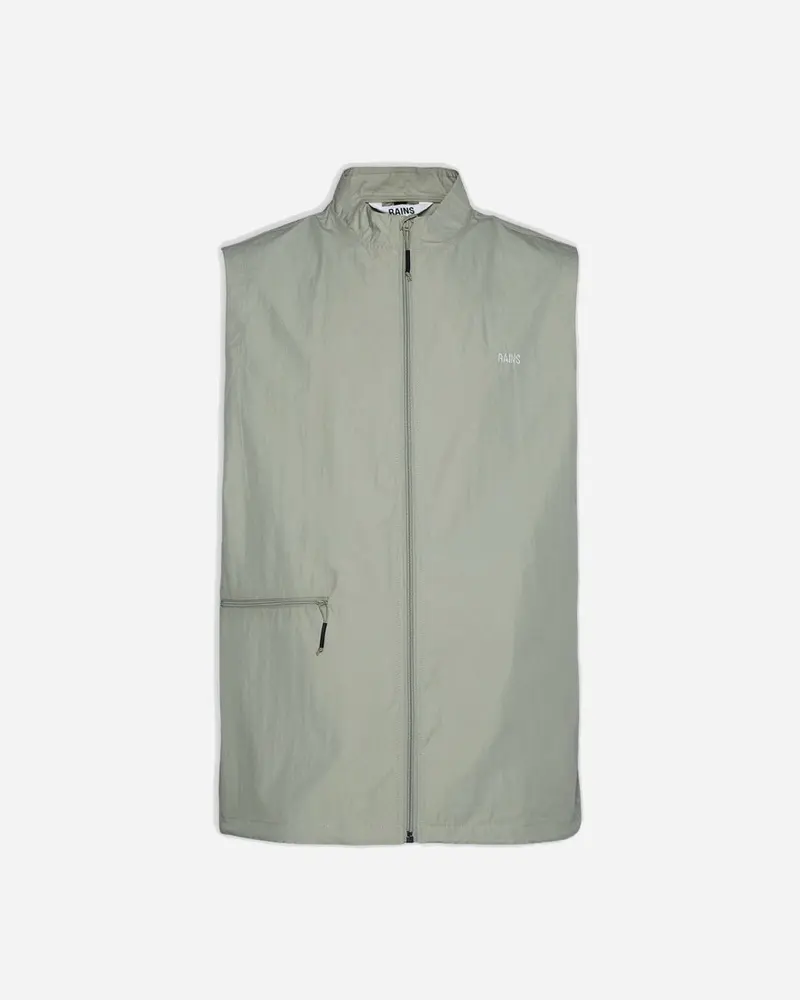 Woven Vest - Cement