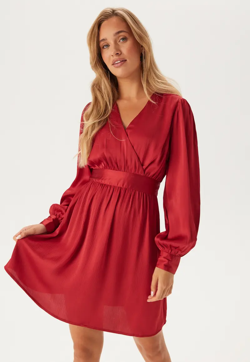 Wrap L/S Dress