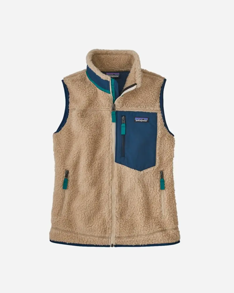 W's Classic Retro X Vest - Dark Natural/Blue