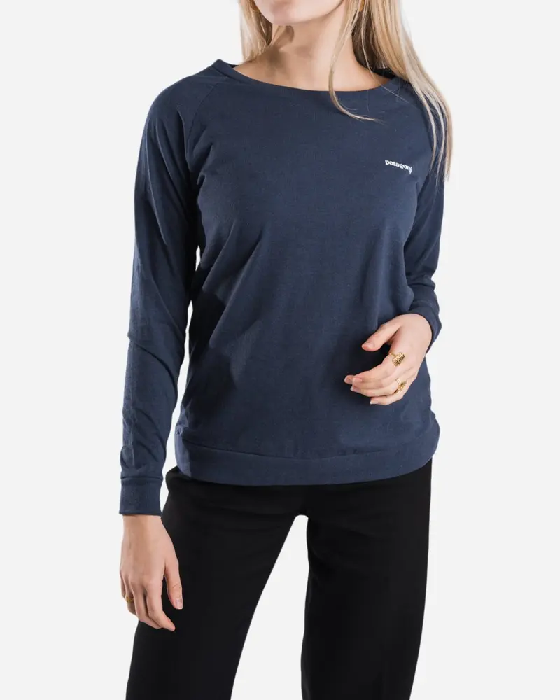 W's L/S Pastel P-6 Logo - Blue