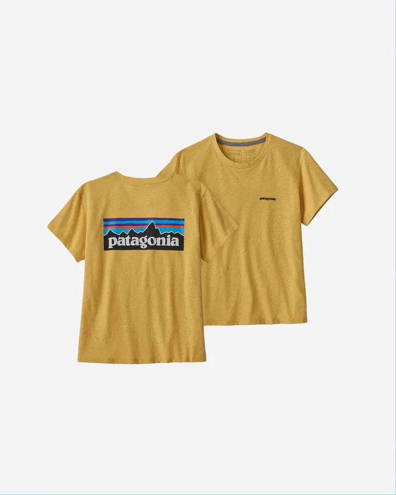 W's P-6 Logo Responsibili Tee - Surfboard Yellow