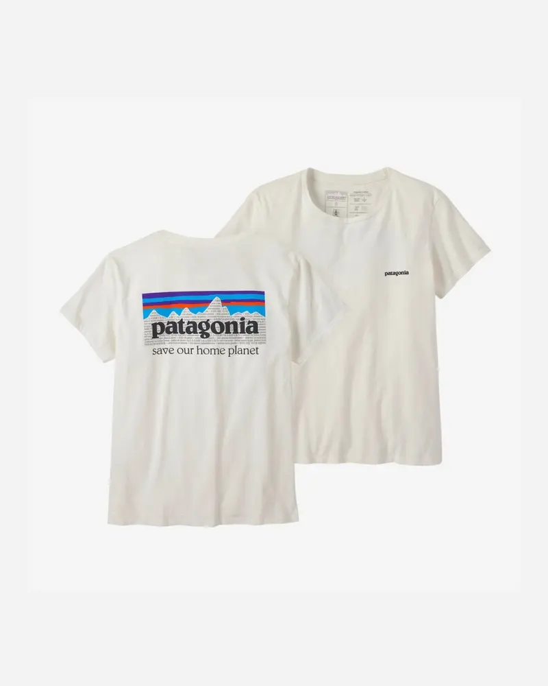 W's P-6 Mission Organic T-shirt - Birch White