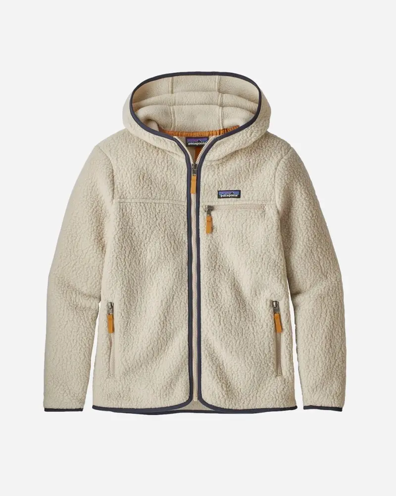 W's Retro Pile Hoody - Pelican