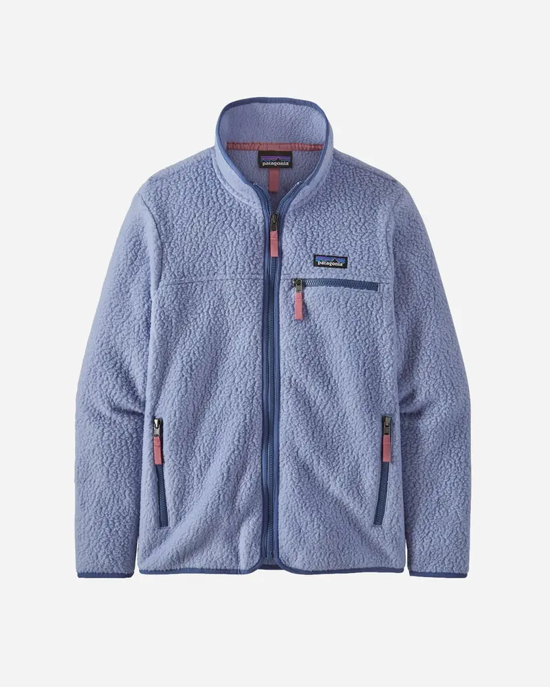 W's Retro Pile Jacket - Light Current Blue