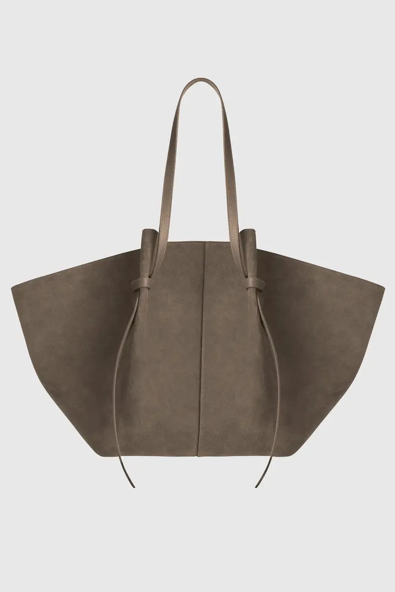 XL Mochi Suede Taupe