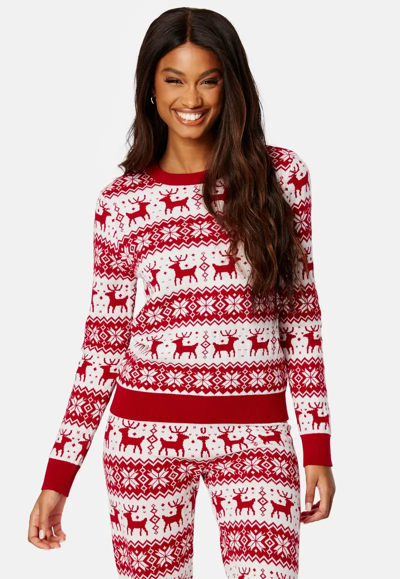 Xmas Comfy Snowflake Pullover
