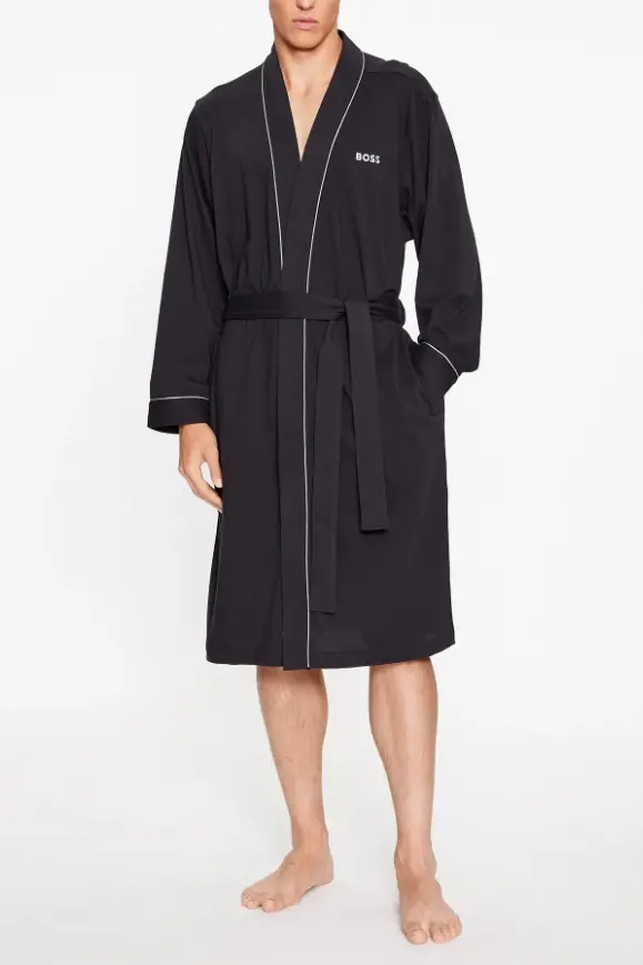 Xmas Kimono Black