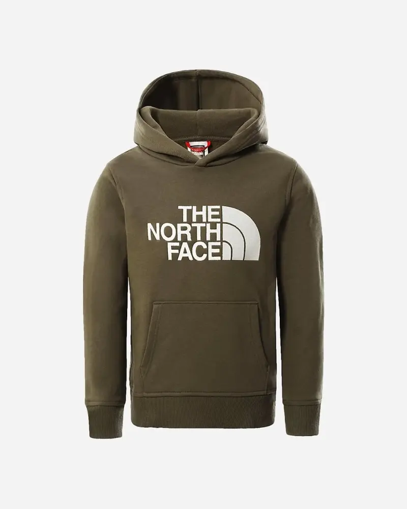 Y Drew Peak P/O Hoodie - Taupe Green/White