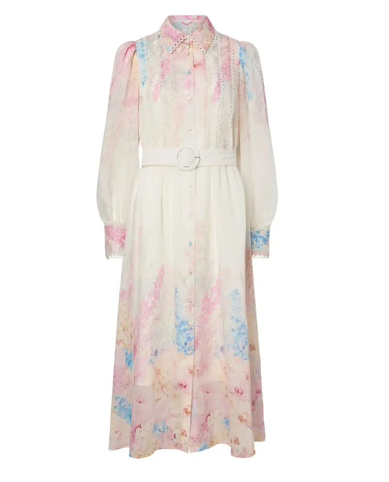YasFlorence Long Dress - Pristine Florence
