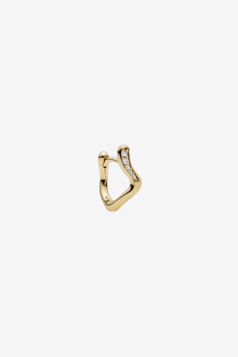 Yasmin 8 Huggie Gold