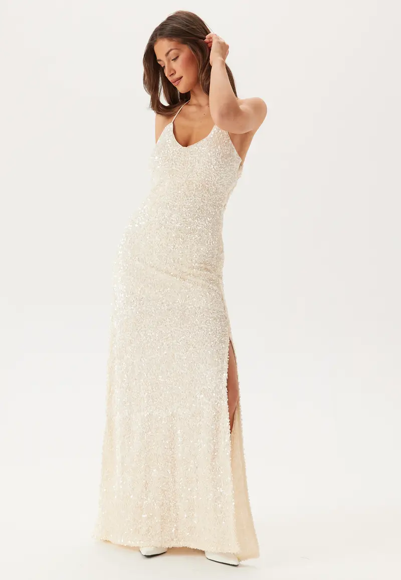 Yasmira Strap Train Dress
