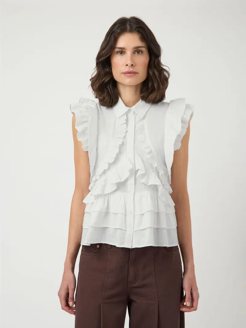 YasNoro Shirt - Star White