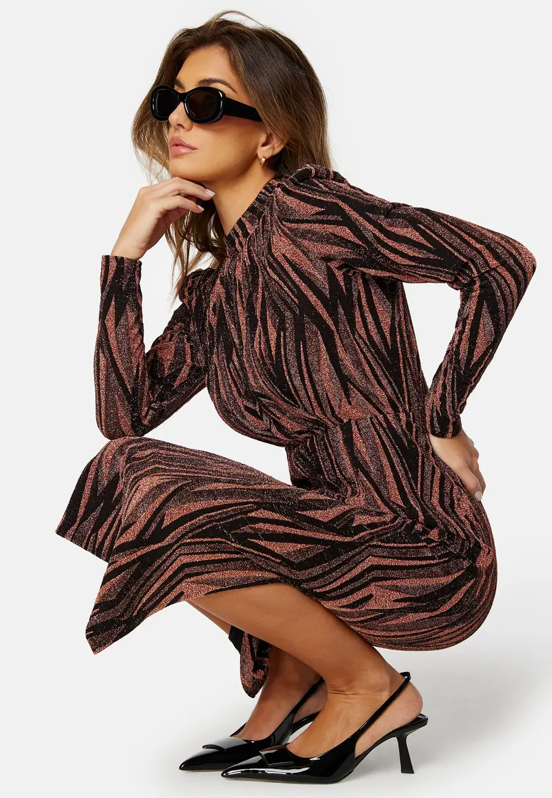 Yen LS Midi Dress