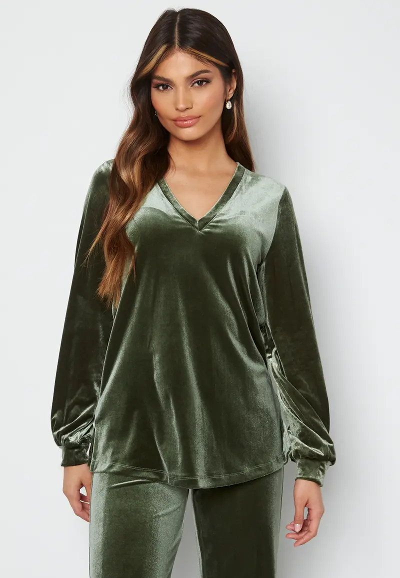 Yesly velvet top