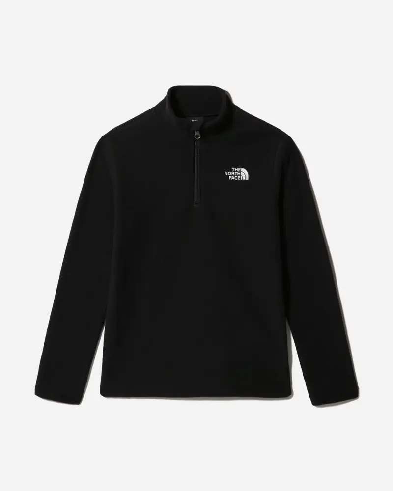 Youth Glacier 1/4 Zip - Black
