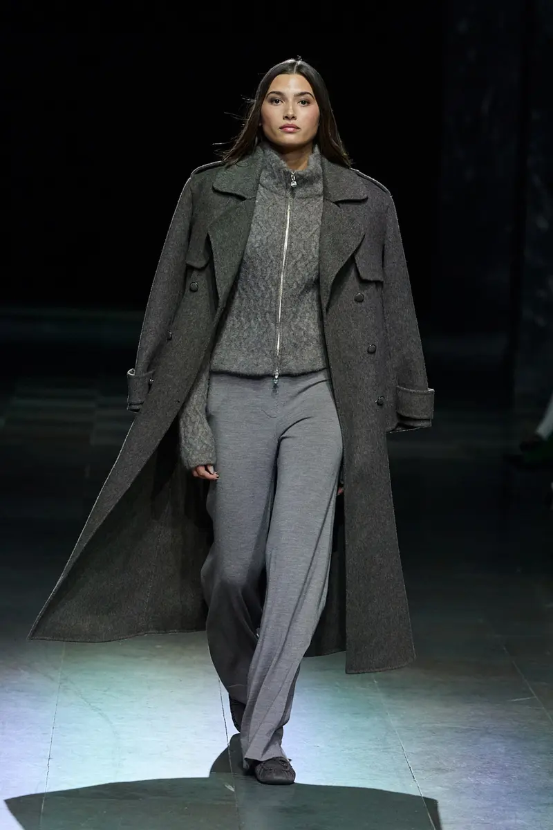 Yua Coat Dark Brown