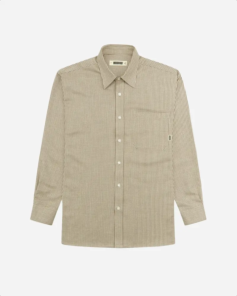 Yuzo Cross Shirt - Brown