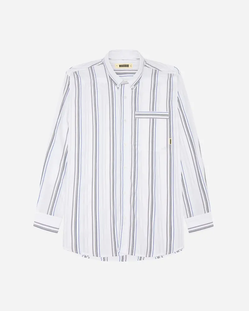 Yuzo Pin Shirt - White
