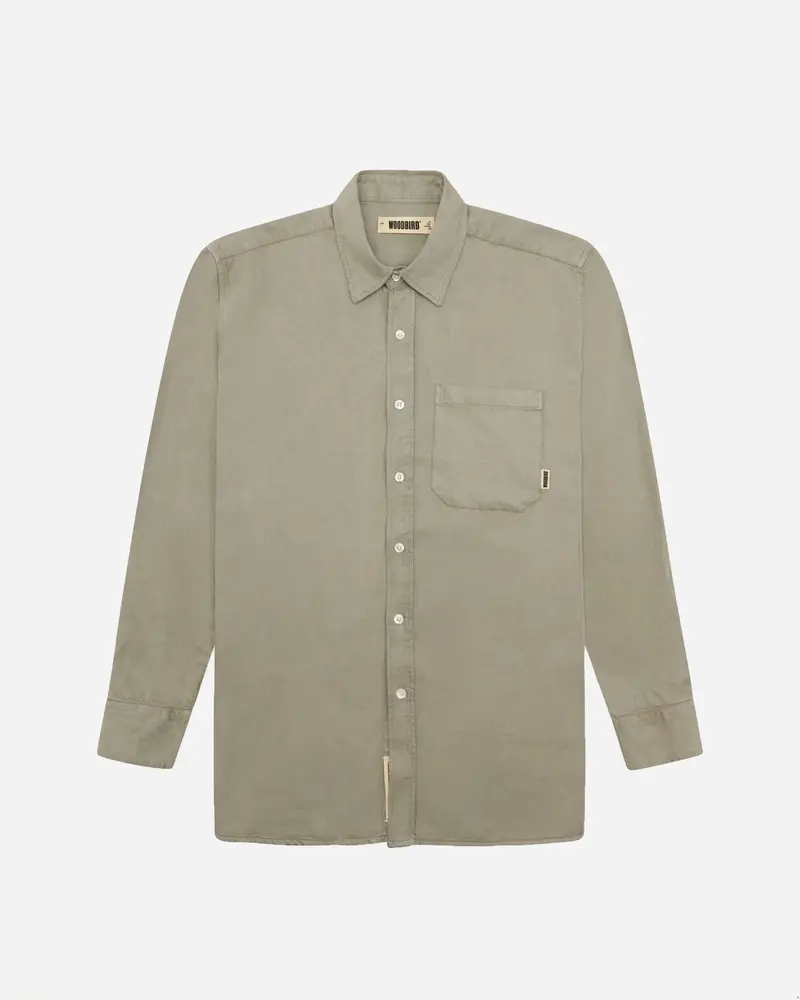Yuzo Tencel Shirt - Army Green