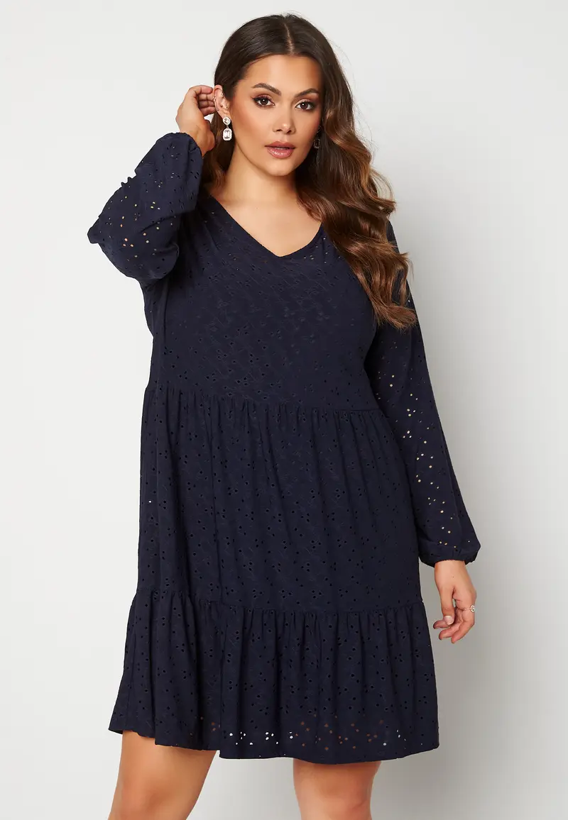 Zabby LS Knee Dress